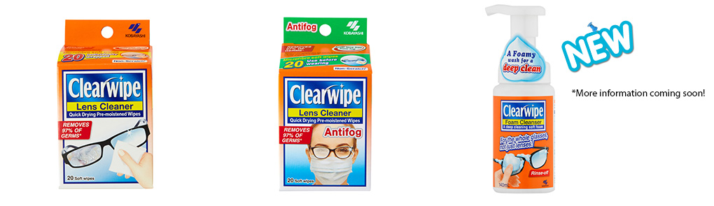 clearwipe products x 3